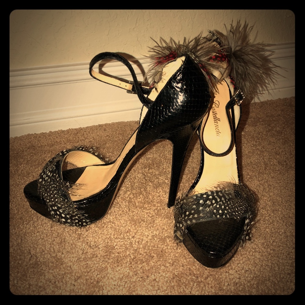 Exquisite designer shoes.